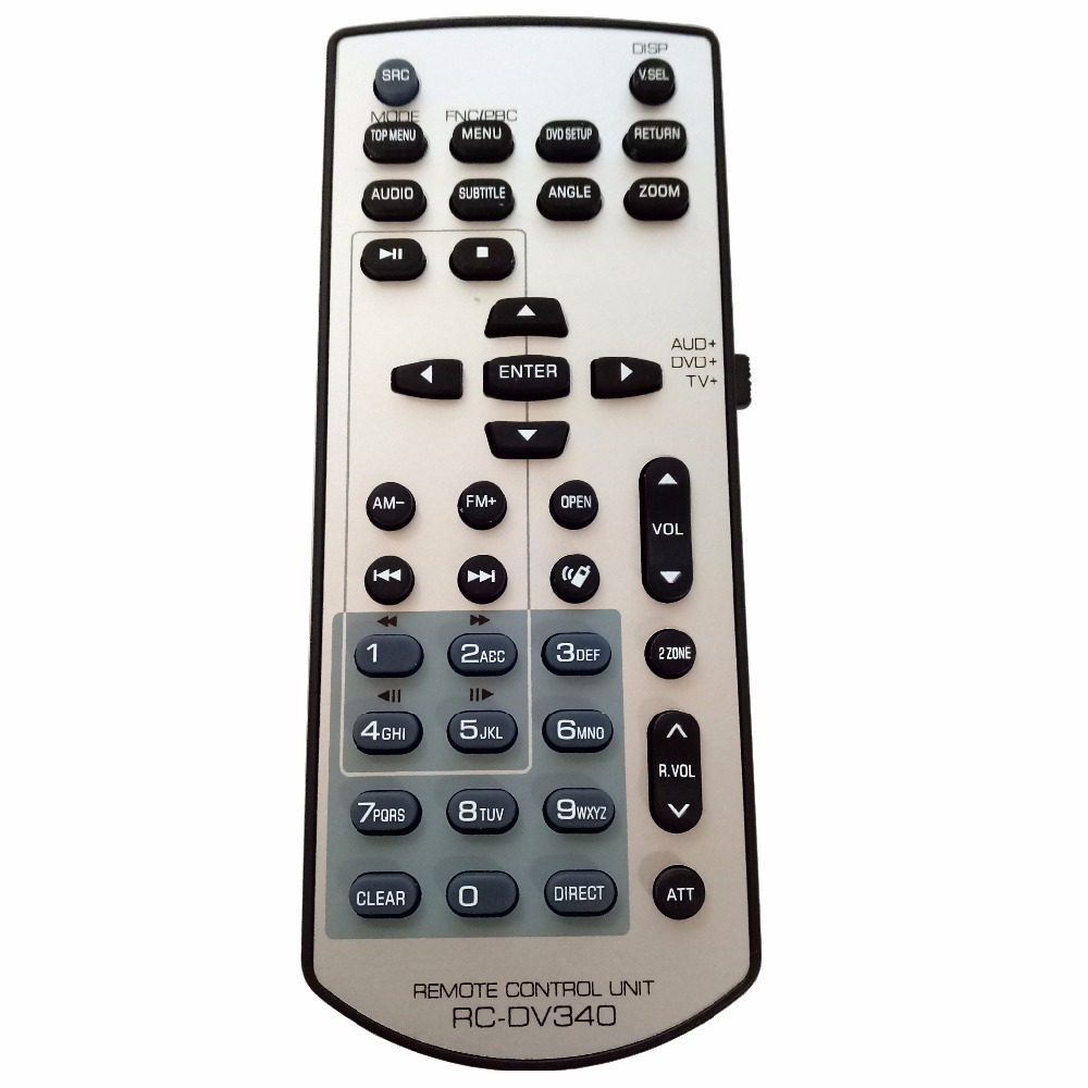 Home Cinema Kenwood - NOVO Controle Remoto RC-DV340 RCDV340 para