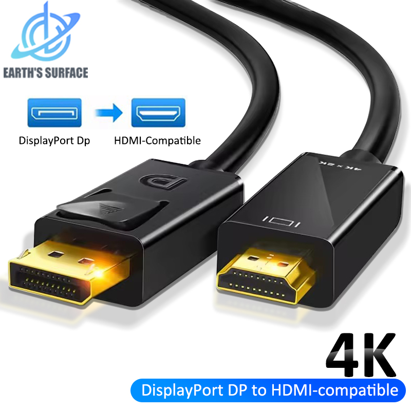 Home Cinema Projector 4K - 4k 2k displayport para hdmi-adaptador conversor