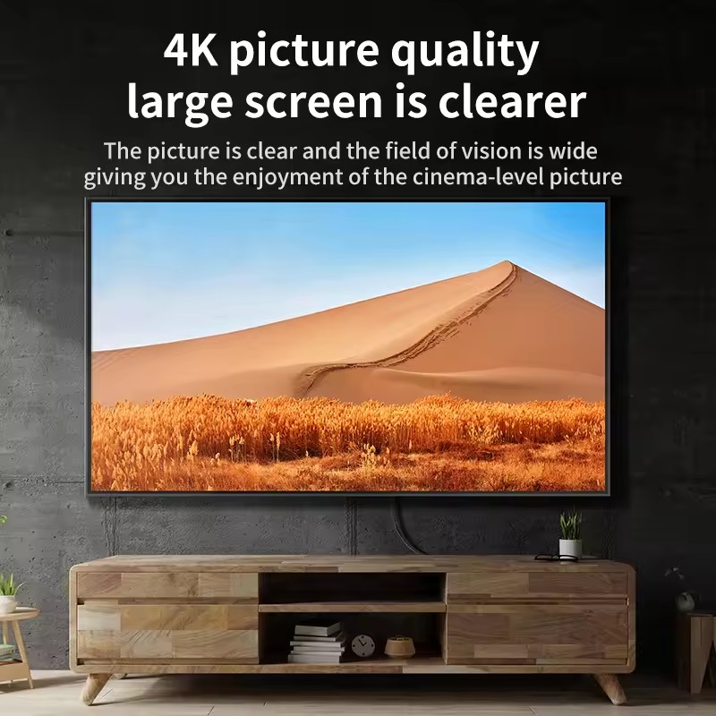 Cabo Adaptador Uni-Direcional  - Home Cinema Projector 4K avaliação e preço