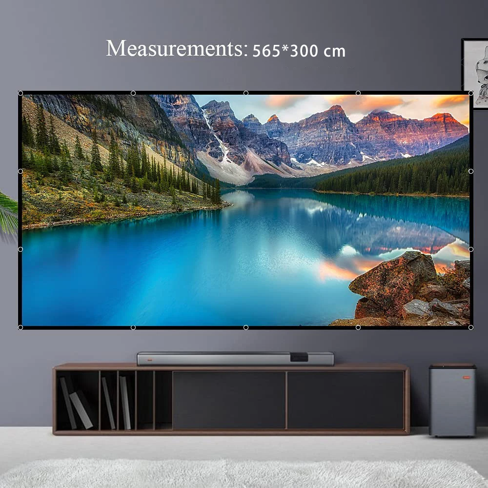 Mixito alta densidade 250 Pole - Projector Screen 100 Inch avaliação e preço
