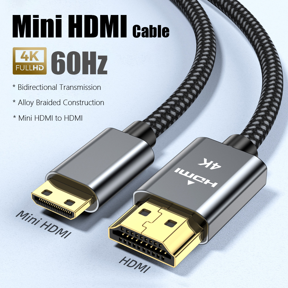 Cabo Mini HDMI para HDMI 4K@60 - Home Cinema Projector 4K avaliação e preço