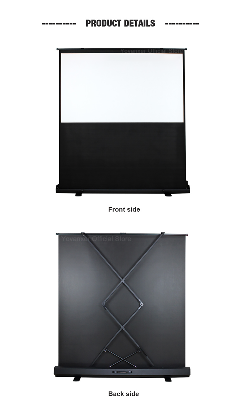 Tela de Projeção Retrátil Port - Projector Screen 100 Inch avaliação e preço