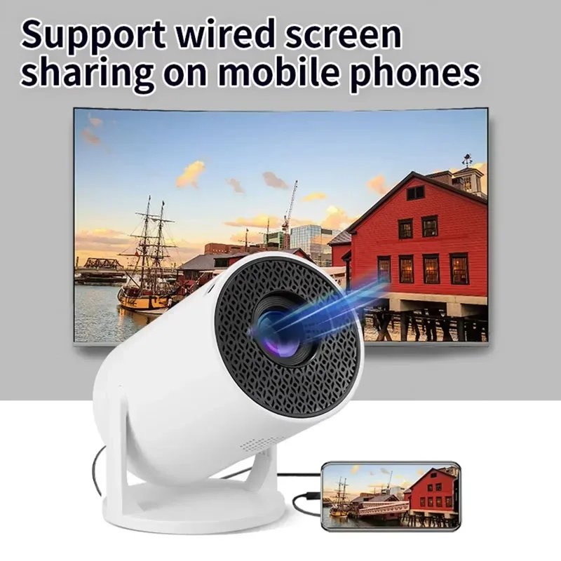 Novo Projetor Mini HY300 4K An - Home Cinema Projector 4K avaliação e preço