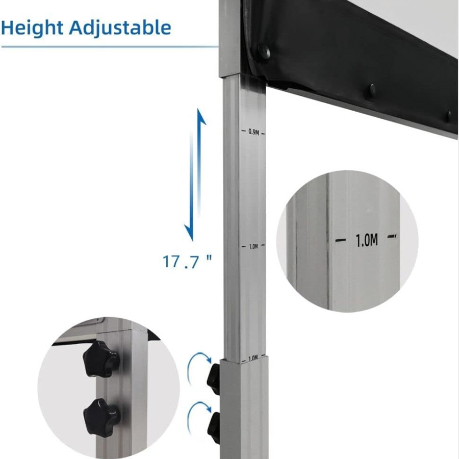 Tela de projetor com suporte 1 - Projector Screen 100 Inch avaliação e preço