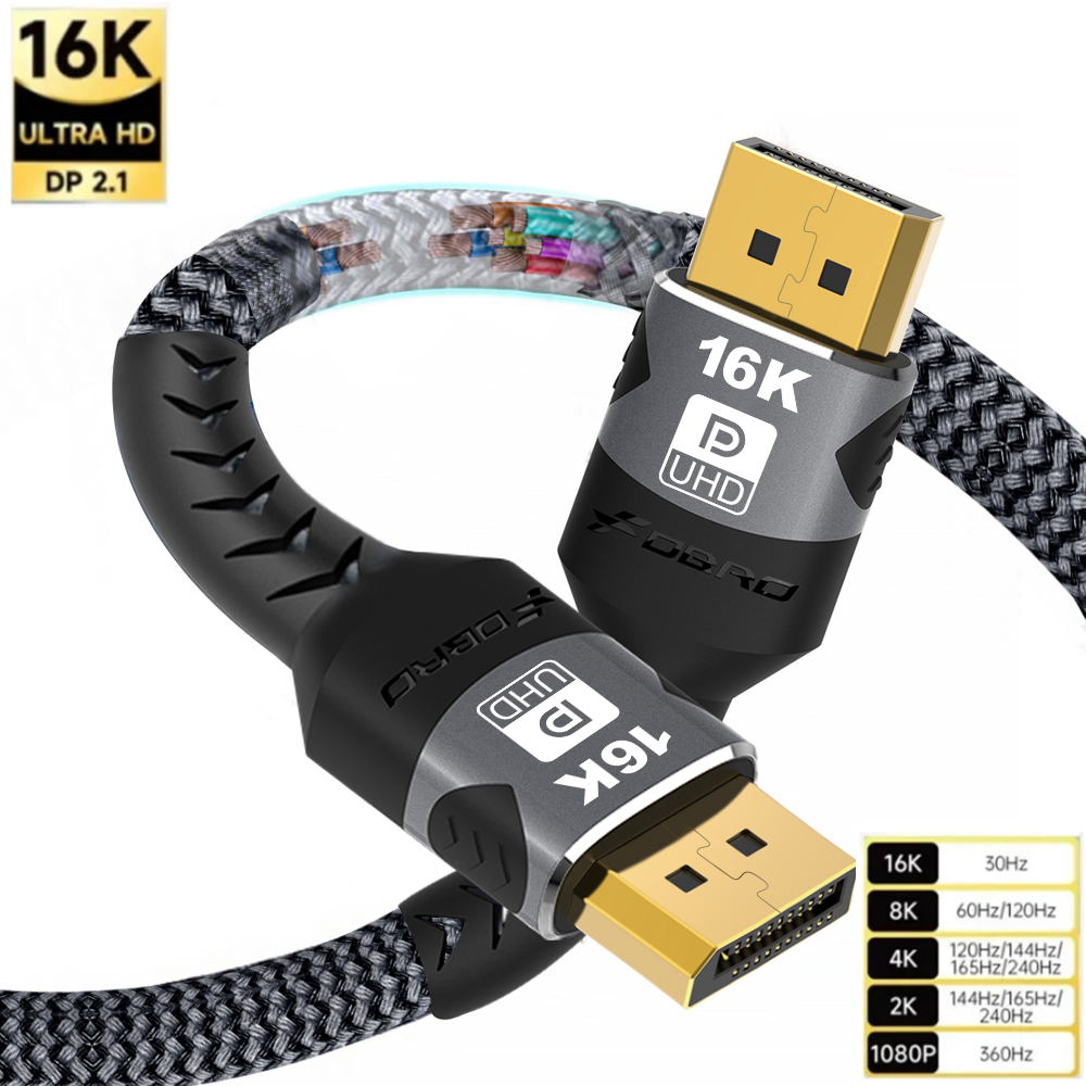 Cabo Displayport 16K DP 2.1 16 - Home Cinema Projector 4K avaliação e preço