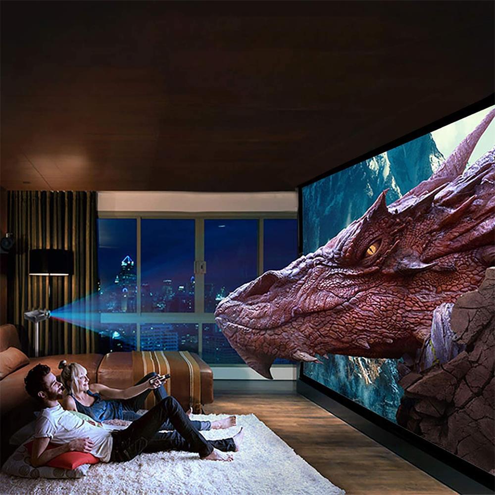 Tela de projetor reflexiva de  - Projector Screen 100 Inch avaliação e preço